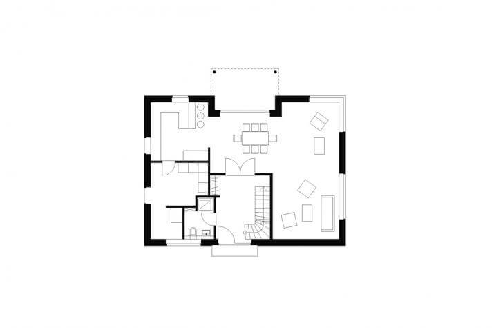 Wohnhaus | WH2 | 173 qm | analog KfW55 - EG Wohnhaus | WH2 | 173 qm | analog KfW55 - EG
